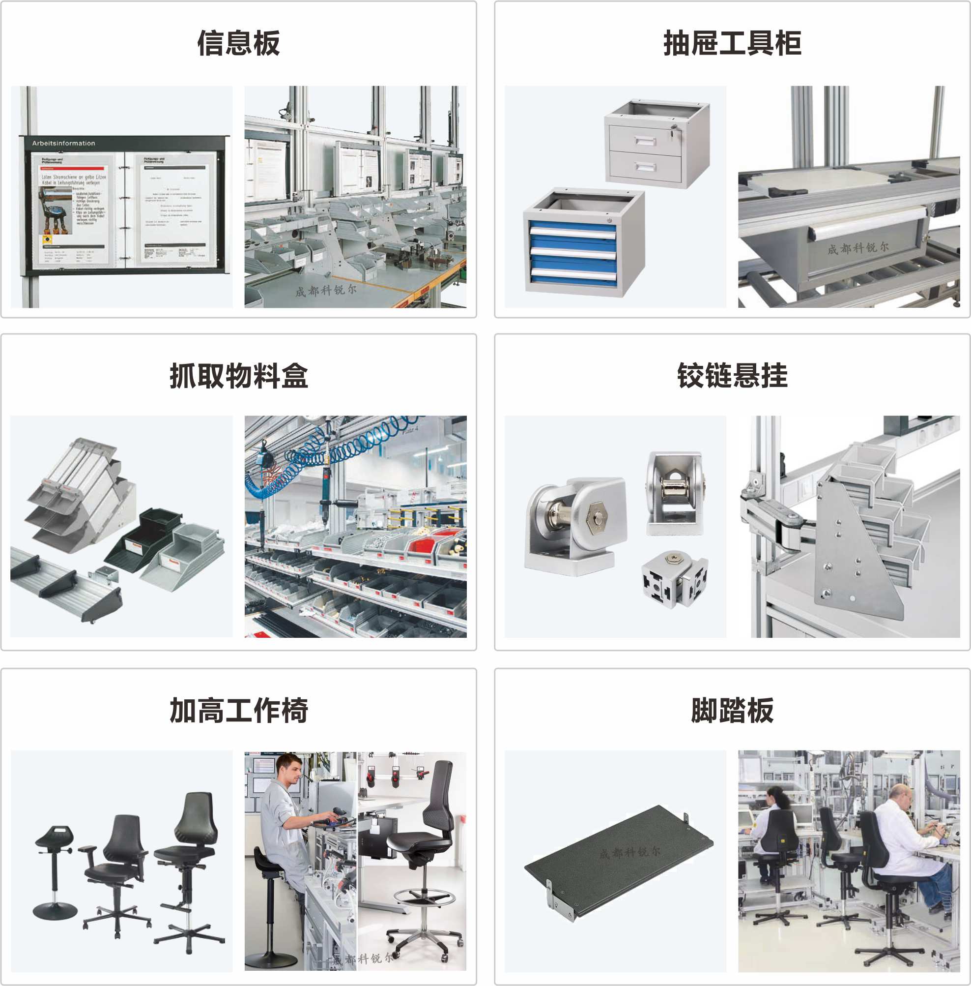 商品信息：工作台